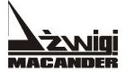 Logo firmy MACANDER Dźwigi