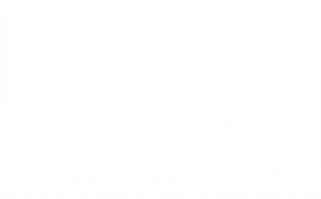 Logo firmy Macander - białe
